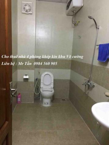 Cho thuê nhà 4 phòng khép kín giá 15 triệu / tháng khu Võ Cường, TP Bắc Ninh 12336521