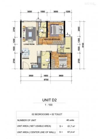 Celadon City khu Emerald cao cấp căn 2 phòng ngủ, DT 63m2, giá 2,35 tỷ 12121314