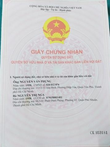 Cần bán lô đất DT 4.5x12.5m đường Lũy Bán Bích, P. Hòa Thạnh, Q. Tân Phú 12315806
