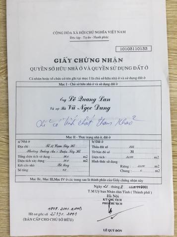 Cần bán 36m2 nhà đất tại Quảng An, Tây Hồ, Hà Nội 12409167