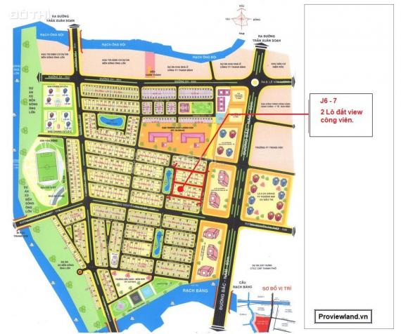 Bán đất nền tại khu đô thị Him Lam Kênh Tẻ, Quận 7 diện tích 387.5m2, giá 130 triệu/m2 12130227