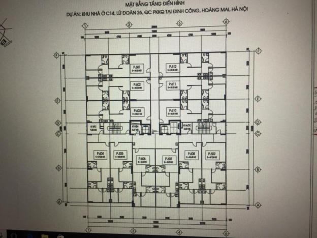 Bán căn 63m2, 2PN, 2WC tại CC C14 Bộ Quốc Phòng 362 Bùi Xương Trạch, giá gốc 16tr/m2, LH 0982726226 12310085