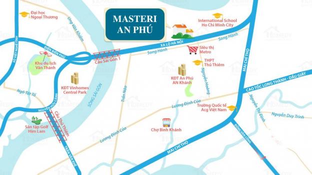 Cần bán căn hộ Masteri An Phú, 2pn, 70m2, 3.5 tỷ, view sông. LH 0909 182 993 12179623