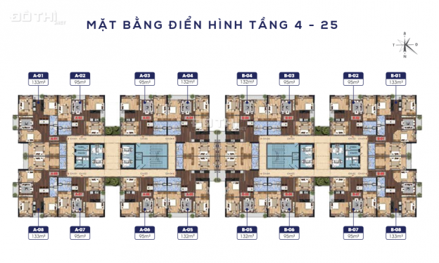 Bán căn hộ 3PN, 95m2, hướng Nam tòa Lạc Hồng 2 Ngoại Giao Đoàn, đầy đủ nội thất, giá 2.89 tỷ 12135032