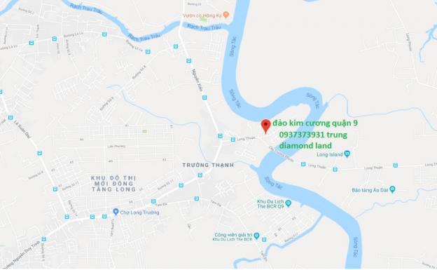 Bán đất dự án Đảo Kim Cương, Quận 9, mặt tiền đường Long Thuận 12147450