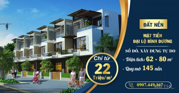 Tặng 1 chỉ vàng SJC khi mua đất nền AEON Mall, mặt tiền Quốc Lộ 13. LH chính chủ 0907.449.367 12147079