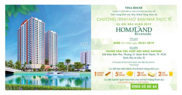 Dự mở bán đợt cuối nhà thực tế Homyland Riverside, nhận ngay vàng thật. LH 0969056844 12152586