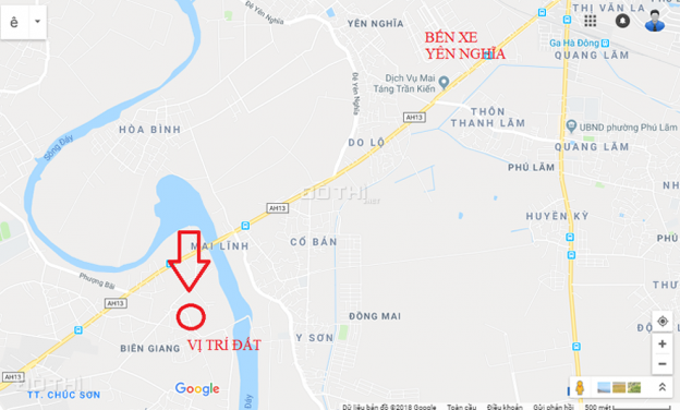 Bán đất 33m2 ngõ 62 Rạng Đông, Biên Giang, Hà Đông, cách bến xe Yên Nghĩa 3km, sổ đỏ chính chủ 12154456