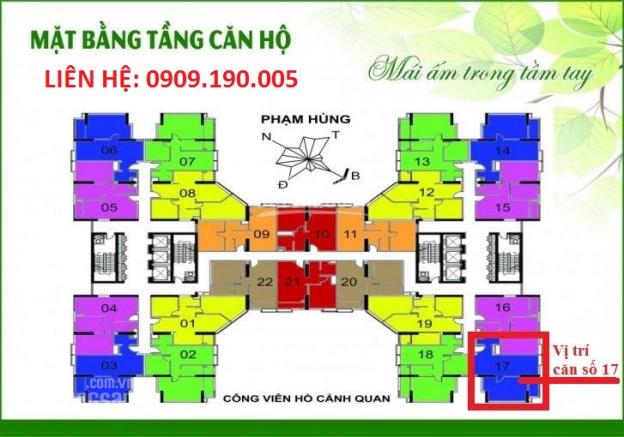 Bán chung cư 6B Phạm Hùng, 2PN, chỉ 1,290 tỷ, CH thương mại và xã hội. Vào ở ngay trước tết 2019 12221401