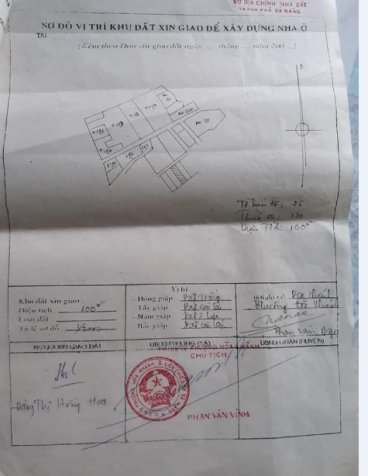Chính chủ cần bán đất kiệt 218 Nguyễn Lương Bằng - TP Đà Nẵng 12272795