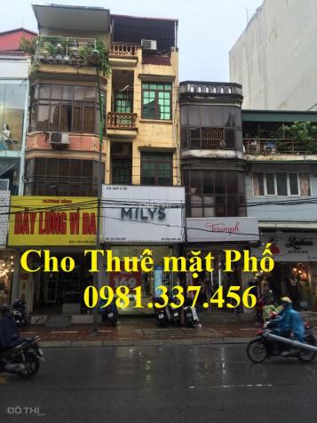 Cho thuê nhà mặt phố lô góc Huỳnh Thúc Kháng, 78m2, mt 5*15m, 4t, 59tr/th. Quý mặt phố 0981337456 12189175
