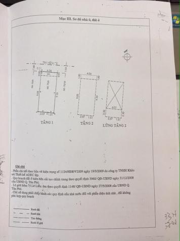 Bán nhà 75/8 Lê Liễu, P. Tân Quý, Q. Tân Phú 12292237