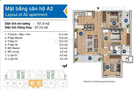 Chỉ từ 26tr/m2 có đáng để mua căn hộ cao cấp Amber Riverside 622 Minh Khai, liền kề Time City 12310503