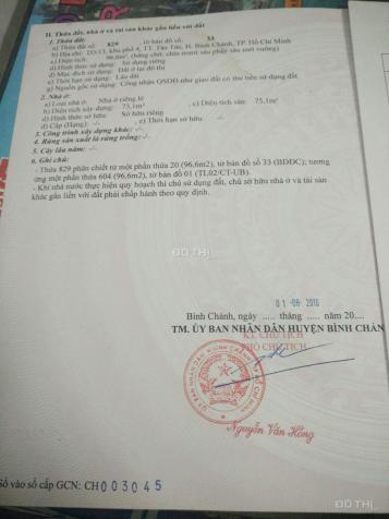 Bán nhà riêng tại xã Tân Túc, Bình Chánh, Hồ Chí Minh, diện tích 97m2, giá 1.95 tỷ 12324819