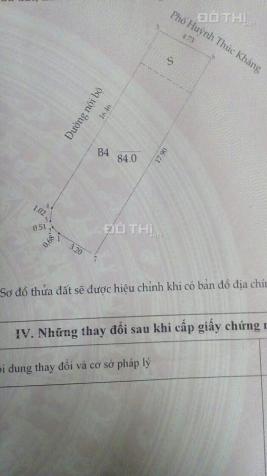 Bán đất mặt phố Huỳnh Thúc Kháng 84m2, 35 tỷ 12369923
