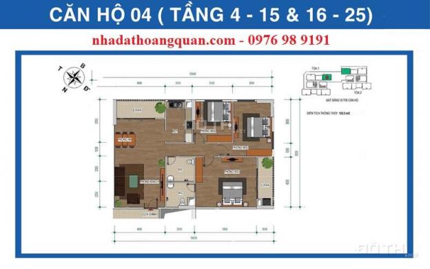 Bán căn hộ chung cư tại dự án chung cư Ban cơ yếu Chính phủ, Thanh Xuân, Hà Nội. DT 82m2 12373523