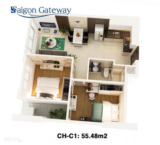 Chính chủ bán căn A22-17, A21-18, B18-04 dự án Sài Gòn Gateway, Quận 9, chênh lệch thấp 12391798