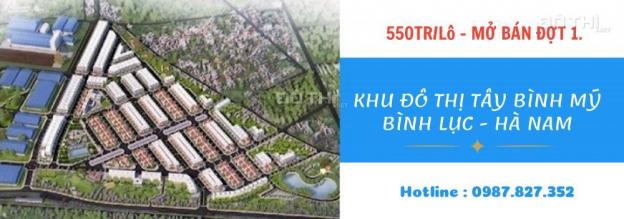 Chỉ 5,8tr/m2 dự án đất nền khu đô thị Tây Bình, Mỹ Bình, Lục Hà Nam, mặt đường QL 21A 12397037