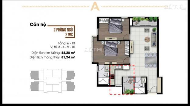 Ascent Phú Mỹ Hưng giá gốc CĐT DT 88m2/2PN, giá 4.2 tỷ. Tặng bếp Mobalpa 250tr + 100tr đi Nhật 12415093