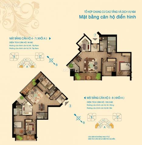 Chính chủ cần bán căn 93.8m2 tòa A, N04 Hoàng Đạo Thúy, giá rẻ. CC: 0983 262 899 12424406