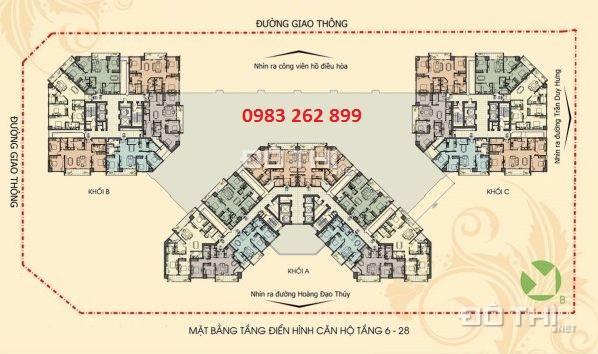 Chính chủ cần bán căn 93.8m2 tòa A, N04 Hoàng Đạo Thúy, giá rẻ. CC: 0983 262 899 12424406