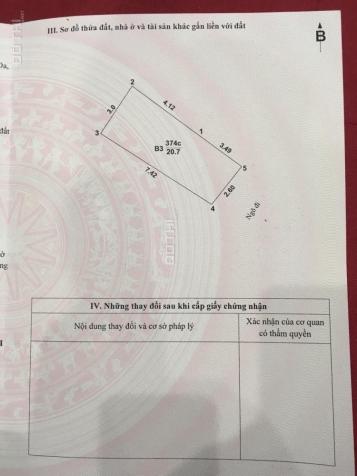 Bán nhà siêu hot chợ Khâm Thiên, 21m2, 1.4 tỷ nở hậu, mô tả: Lô góc 3 mặt thoáng, nở hậu 12425582