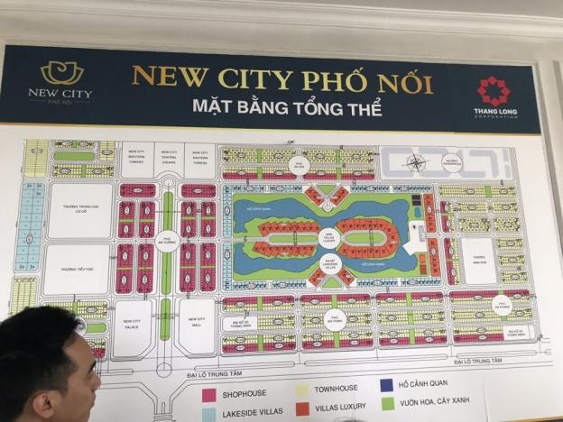 Tôi cần bán gấp lô liền kề 102m2, nhìn ra hồ điều hòa tại dự án New City Phố Nối Hưng Yên 12522959