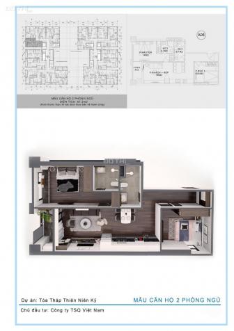 CSBH tốt nhất dự án tòa tháp Thiên Niên Kỷ - Hà Tây Millenium cho căn hộ 2PN - 3PN. Trực tiếp CĐT 12435978