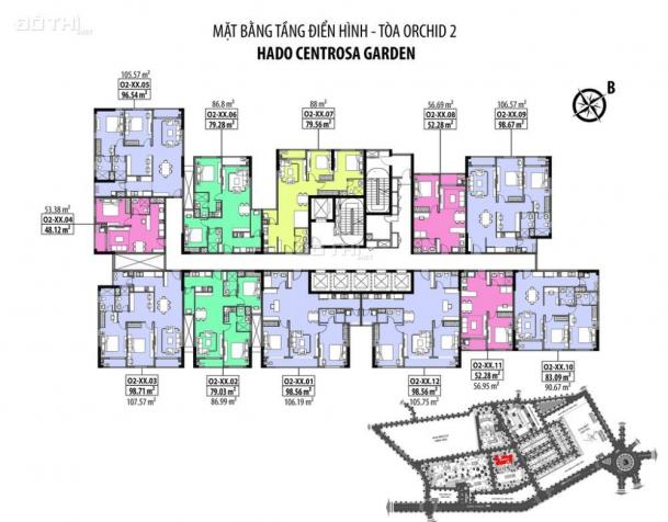 Cho thuê căn hộ mới bàn giao dự án Hà Đô Centrosa, đường 3/2, chỉ 14 tr/tháng 12455544