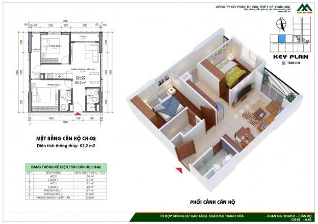 Ưu đãi cực sock dành cho 100 khách hàng đầu tiên đặt mua chung cư Xuân Mai Thanh Hóa 12557183