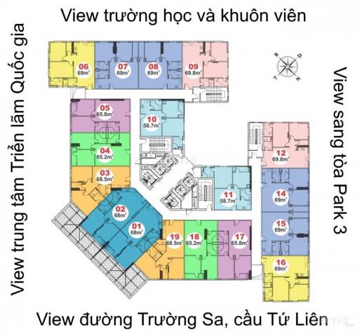 Bán căn hộ Eurowindow Park cầu Đông Trù giá chỉ từ 14tr/m2. Hỗ trợ vay vốn 70%, LH: 0823200999 12498903