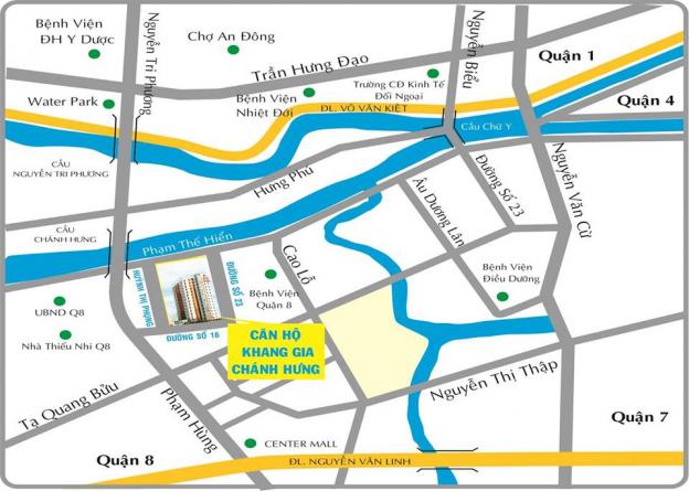 Cần bán căn hộ Khang Gia Chánh Hưng, cách Phạm Hùng 300m, nhà mới, giá tốt nhất thị trường 12527302