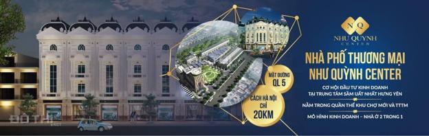 Bán nhà biệt thự, liền kề tại dự án Như Quỳnh Center, Văn Lâm, Hưng Yên, DT 87m2. Giá 4 tỷ 12502892
