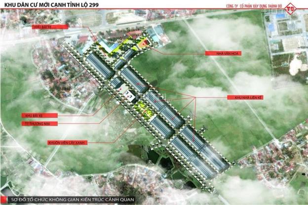 Bán nền phân lô tại Tỉnh Lộ 299, Dĩnh Trì, Bắc Giang, giá 750 triệu/lô. LH: 0916708696 12516411
