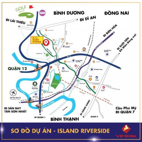 Đất nền Island Riverside, đường Ngô Chí Quốc, P. Bình Chiểu, Q. Thủ Đức. Giá chỉ từ 25tr/m2 12601953