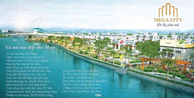 Bán đất nền lô góc 2 mặt thoáng dự án Mega City, đường Hùng Vương, Bến Cát, Bình Dương 100m2  12533810
