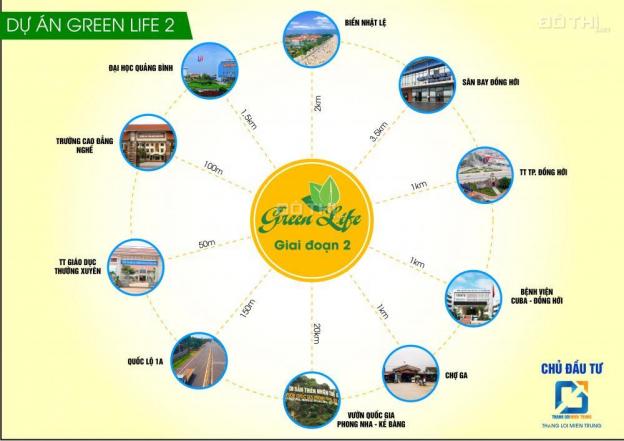 Bán đất tại dự án Green Life, Bắc Nghĩa, Đồng Hới, Quảng Bình, DT 120m2. Giá 330 triệu 12549829