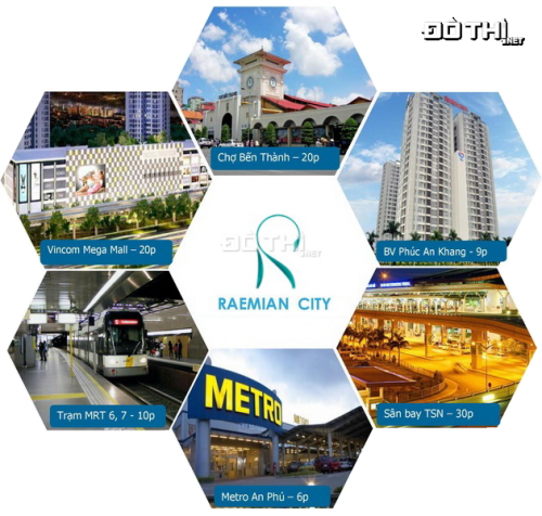 Mở bán dự án Raemian City tại KĐT An Phú - An Khánh, Quận 2, hotline: 0919140896 12560300