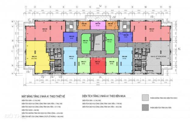 Mở bán sàn thương mại tầng 1, 2, 3 dự án IA20 Ciputra, DT 41m2 - 306m2, giá chỉ từ 36 tr/m2 12569303