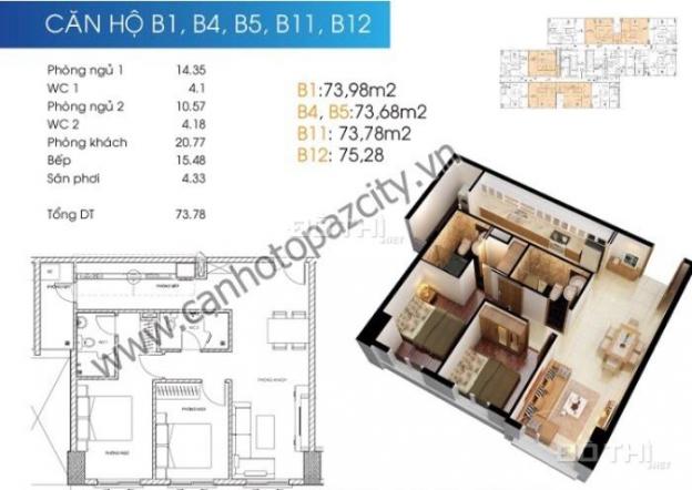 Cần bán căn hộ block B2, khu chung cư cao cấp Topaz City 12572667