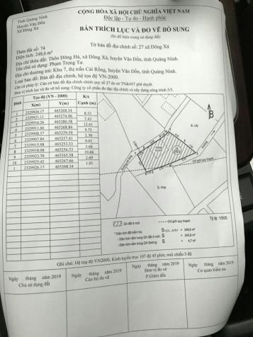 Cần bán đất xã Đông Xá, KKT Vân Đồn, Quảng Ninh, mặt đường quy hoạch 24m sát KĐT Thống Nhất 12604983