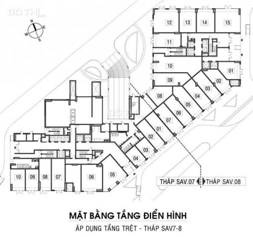 Bán lỗ shophouse - The Sun Avenue quận 2 HCM - 45m2 tháp 7. 0939443443 12578988