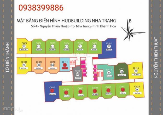 Bán căn 2 phòng ngủ dự án Hud Building Nha Trang - Dự án cất nóc ngày 25/4 12592193