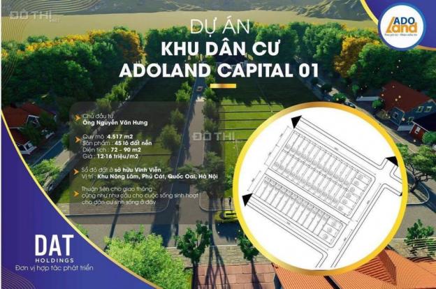 Đầu tư siêu lợi nhuận đất nền tái định cư Adoland Capital 1, Hòa Lạc 12592633
