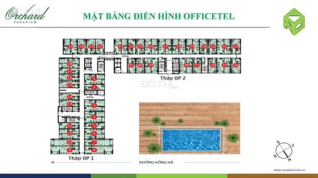 Bán căn officetel Orchard Park View Novavaland 30m2, giá chỉ 1.57 tỷ, vừa ở vừa làm văn phòng 12592823