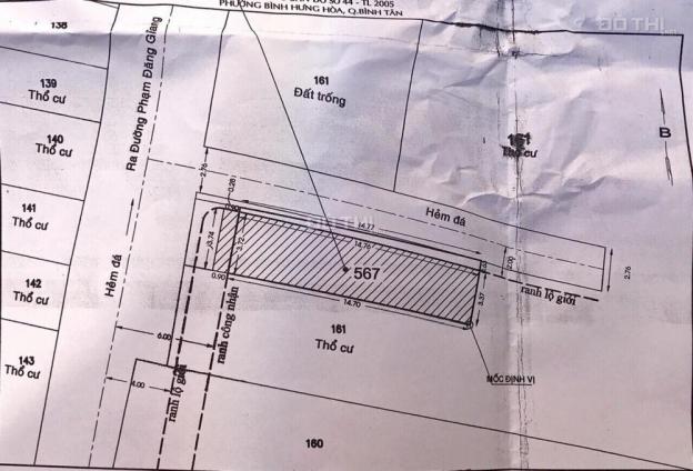 Bán đất Phạm Đăng Giảng, DT: 4x18m, SH riêng, 2 mặt tiền hẻm, xây dựng tự do 12593816