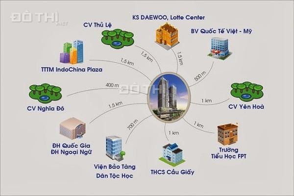 Bán cắt lỗ căn hộ Mỹ Sơn Tower, 62 Nguyễn Huy Tưởng, 100,5m2, giá 23,5 tr/m2. LH 0912262101 12594407