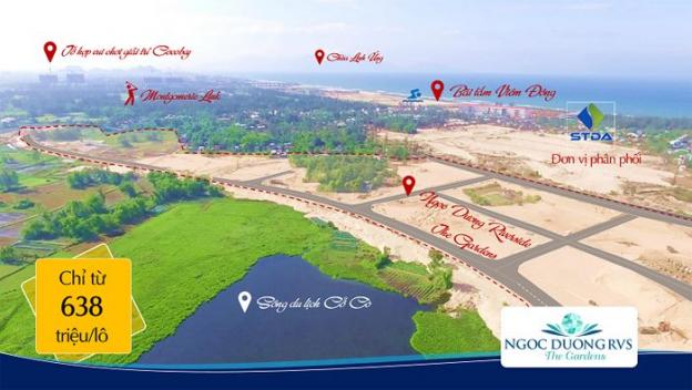 Bán đất mặt tiền dự án Ngọc Dương Riverside, Điện Bàn, Quảng Nam giá 27 triệu/m2 12624401