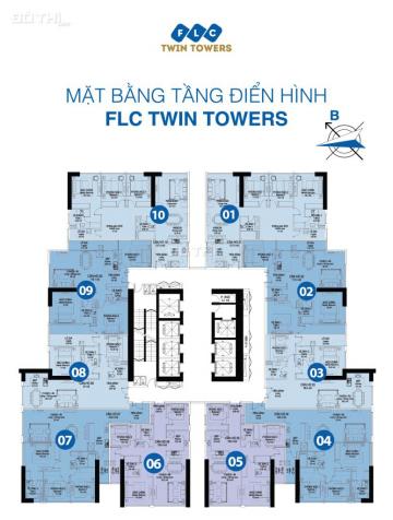 Bán căn hộ FLC Twin Towers, 265 Cầu Giấy, căn 09, giá 33 tr/m2. LH 0912262101 12602401