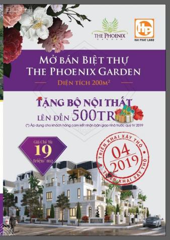 Bán BT sinh thái The Phoenix Garden, giá từ 19 tr/m2. SĐCC, 0919.244.489 anh Hải 12602628